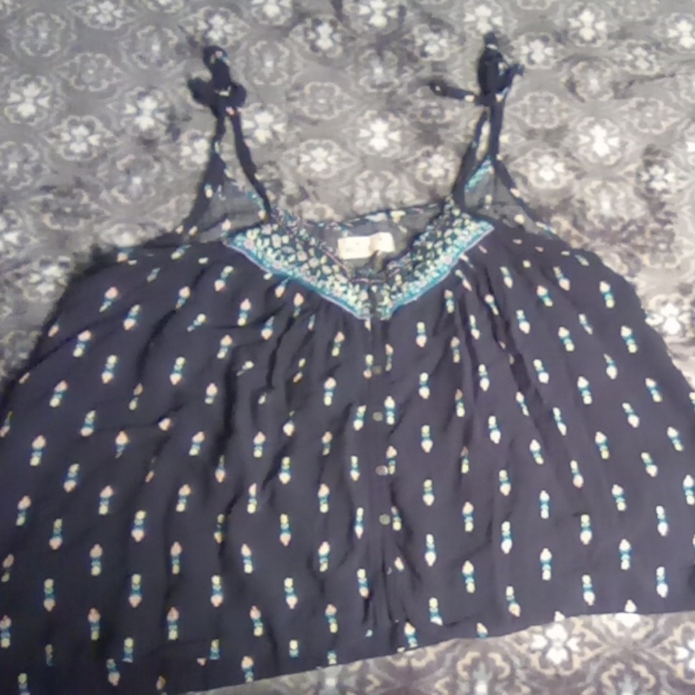 Hollister Button Down Tank